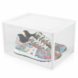 3X BOX NA BUTY ORGANIZER PUDEŁKO BIAŁE
