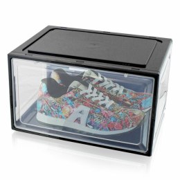 3X BOX NA BUTY ORGANIZER PUDEŁKO CZARNE