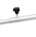 3 WSPORNIKI DO PLANDEKI ALUMINIOWE REGULOWANE 140-210 CM PŁASKIE PRZYCZEPA