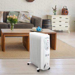 BITUXX ELEKTRYCZNY GRZEJNIK OLEJOWY 2500 W 11 ŻEBER BIAŁY