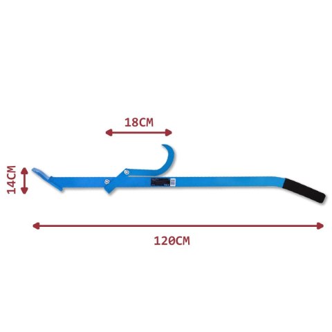CHWYTAK DO DREWNA HAK OBRAK R臉CZNY 120CM STALOWY DO PNI K艁脫D CHWYTAK DO DREWNA HAK OBRAK R臉CZNY 120CM STALOWY DO PNI K艁脫D