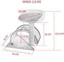 DRAPAK DLA KOTA MAŁY LEGOWISKO SŁUPEK BUDKA HAMAK BRĄZOWY 43 CM