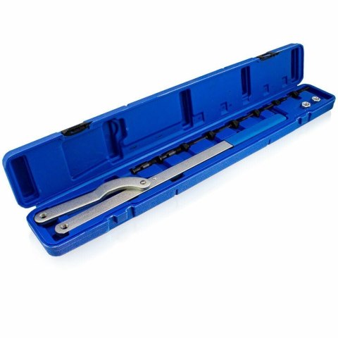 Klucz Uniwersalny do Blokowania Kół Pasowych 53 cm Regulowany z Zestawem