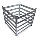 KOMPOST KOMPOSTOWNIK STALOWY OGRODOWY 120X120 CM