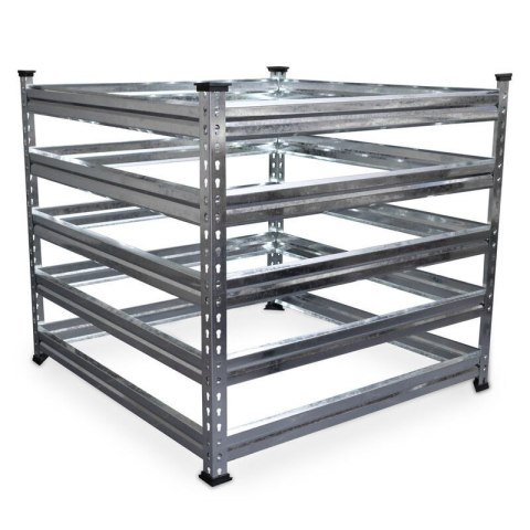 KOMPOST KOMPOSTOWNIK STALOWY OGRODOWY 120X120 CM KOMPOST KOMPOSTOWNIK STALOWY OGRODOWY 120X120 CM