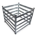 Kompostownik 90x90x93cm stal ocynkowana dużej pojemności