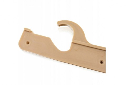 LEŻAK PLAŻOWY OGRODOWY DREWNIANY SKŁADANY REGULOWANY CIEMNOSZARY