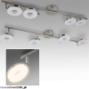 LAMPA SUFITOWA LED 4X LED RING 20W STAL NIERDZEWNA KLASA A+ NOWOCZESNA