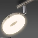 LAMPA SUFITOWA LED 4X LED RING 20W STAL NIERDZEWNA KLASA A+ NOWOCZESNA