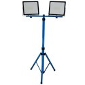 LAMPA ROBOCZA LED 2X50W IP65 STATYW 90-172CM ZIMNE ŚWIATŁO KABEL 3M