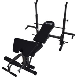 ŁAWKA DO ĆWICZEŃ TRENINGOWYCH REGULOWANA SKŁADANA NA KLATKĘ NOGI BICEPS