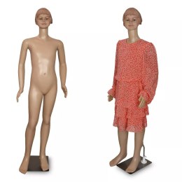 Manekin Wystawowy Dziecięcy Dziewczynka 140 cm z Ruchomymi Rękami i Głową