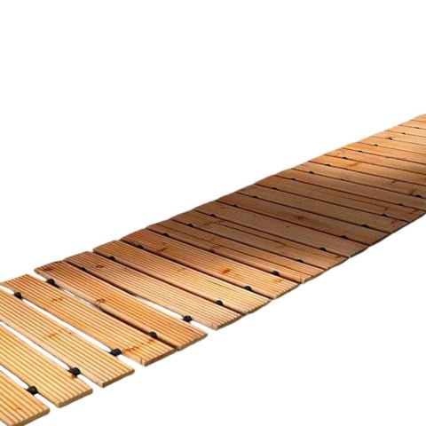 Mata z Drewna Cedrowego Ścieżka Drewniana 250x430