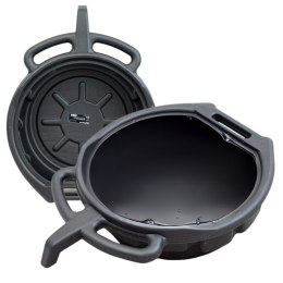 Misa ociekowa 10l z kranem do wymiany oleju bituxx łatwa w czyszczeniu