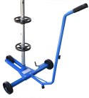 MOBILNY STOJAK NA OPONY FELGI KOŁA 4 SZT. 100KG 72CM ORGANIZER WARSZTATOWY