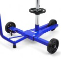 MOBILNY STOJAK NA OPONY FELGI KOŁA 4 SZT. 100KG 72CM ORGANIZER WARSZTATOWY