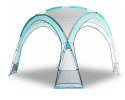 Namiot domek ogrodowy 3.5x3.5m błękitny UV ściany moskitiera