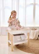 VIGA Drewniany Przewijak 2w1 Wanienka dla Lalek