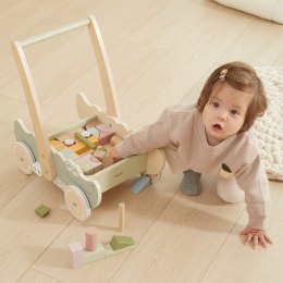 Viga Drewniany Wózek Na Klocki Pchacz