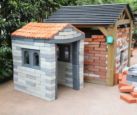 CLASSIC WORLD EDU Mega Klocki Konstrukcyjne Cegiełki EVA Miękkie do Budowania 90 el.