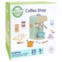 WOOPIE GREEN Drewniany Ekspres do Kawy Cukiernia Barista 25 el.