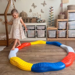 WOOPIE Równoważnia Modułowa Tor Ścieżka Sensoryczna Okrąg