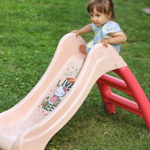 FEBER Zjeżdżalnia 2w1 Wodna Hello Kitty Slide Ślizg 107 cm