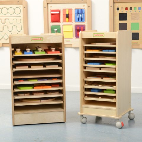 MASTERKIDZ Szafka Do Przechowywania Tabliczek Edukacyjnych