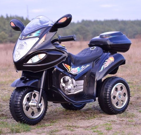 Motorek dla maluszka, dźwięki,miękkie siedzenie/LL1188