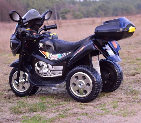 Motorek dla maluszka, dźwięki,miękkie siedzenie/LL1188