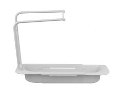 ORGANIZER DO ZLEWOZMYWAKA REGULOWANY 36-50,5 CM PRAKTYCZNY BIAŁY BITUXX