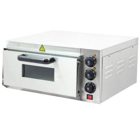 Piec Elektryczny Uniwersalny 2000W do Pizzy Chleba 350°C Kamień Szamotowy
