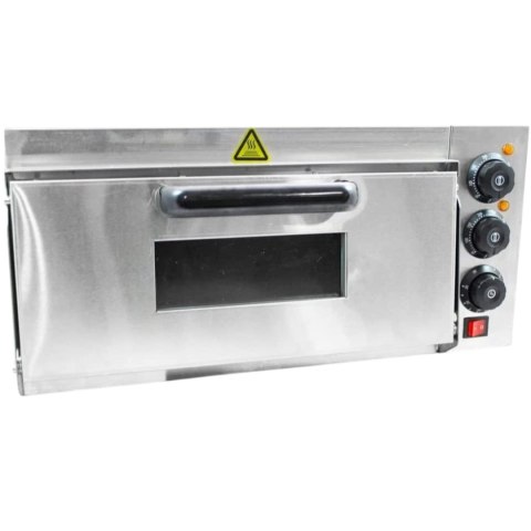 Piec Elektryczny Uniwersalny 2000W do Pizzy Chleba 350°C Kamień Szamotowy