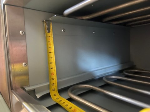 Piec Elektryczny Uniwersalny 2000W do Pizzy Chleba 350°C Kamień Szamotowy