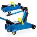 Podnośnik hydrauliczny 2t 125 330 mm stalowy z kołami niski warsztatowy
