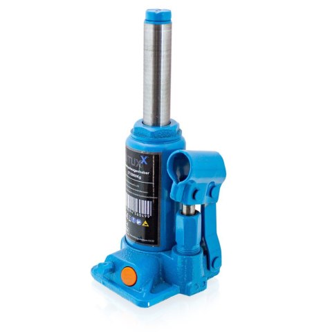 Podnośnik hydrauliczny 2t butelkowy tłokowy 150 235 mm stalowy kompaktowy