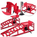 Podnośnik hydrauliczny rampy 2x 2000 kg regulowane auto serwis warsztat