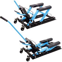 PODNOŚNIK MOTOCYKLOWY HYDRAULICZNY BITUXX 680 KG DO MOTOCYKLA I QUADA
