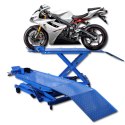 Podnosnik motocyklowy platformowy platforma 364 kg rampa serwisowa 21-78 cm