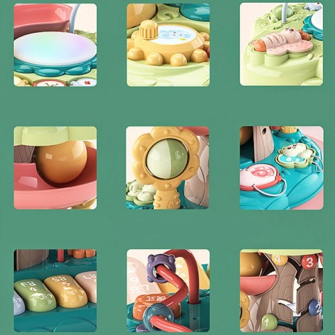 Interaktywne Sensoryczne Drzewko Aktywności Edukacyjne Pianino Led