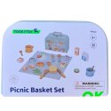 TOOKY TOY Zestaw Piknikowy Owoce do Krojenia Zestaw Śniadaniowy