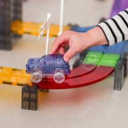 WOOPIE Magnetyczny Tor Samochodowy Wyścigowy + Autko 76 el.