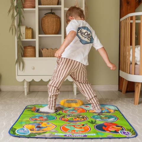 WOOPIE Mata Muzyczna Dinozaury Zręcznościowa Gra Taneczna