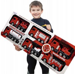 WOOPIE Zestaw Auta Straż Pożarna 6w1