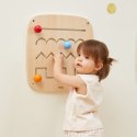 VIGA Drewniana Tablica Manipulacyjna Sensoryczna Labirynt