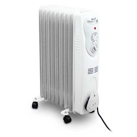 ELEKTRYCZNY GRZEJNIK OLEJOWY BITUXX 2000W BIAŁY REGULACJA TEMPERATURY