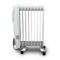 ELEKTRYCZNY GRZEJNIK OLEJOWY BITUXX 2000W BIAŁY REGULACJA TEMPERATURY