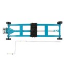 Mobilny Podnośnik Nożycowy 2500kg Regulacja 11-48cm Warsztatowy Stalowy