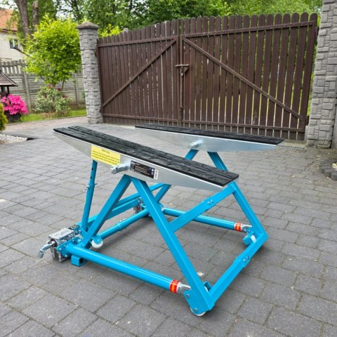 Mobilny Podnośnik Uchylny Warsztatowy 2000kg Stalowy Uniwersalny
