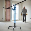 Podnośnik do płyt GK OSB karton gips 170-290 cm 40 kg pochylany Regulowany
